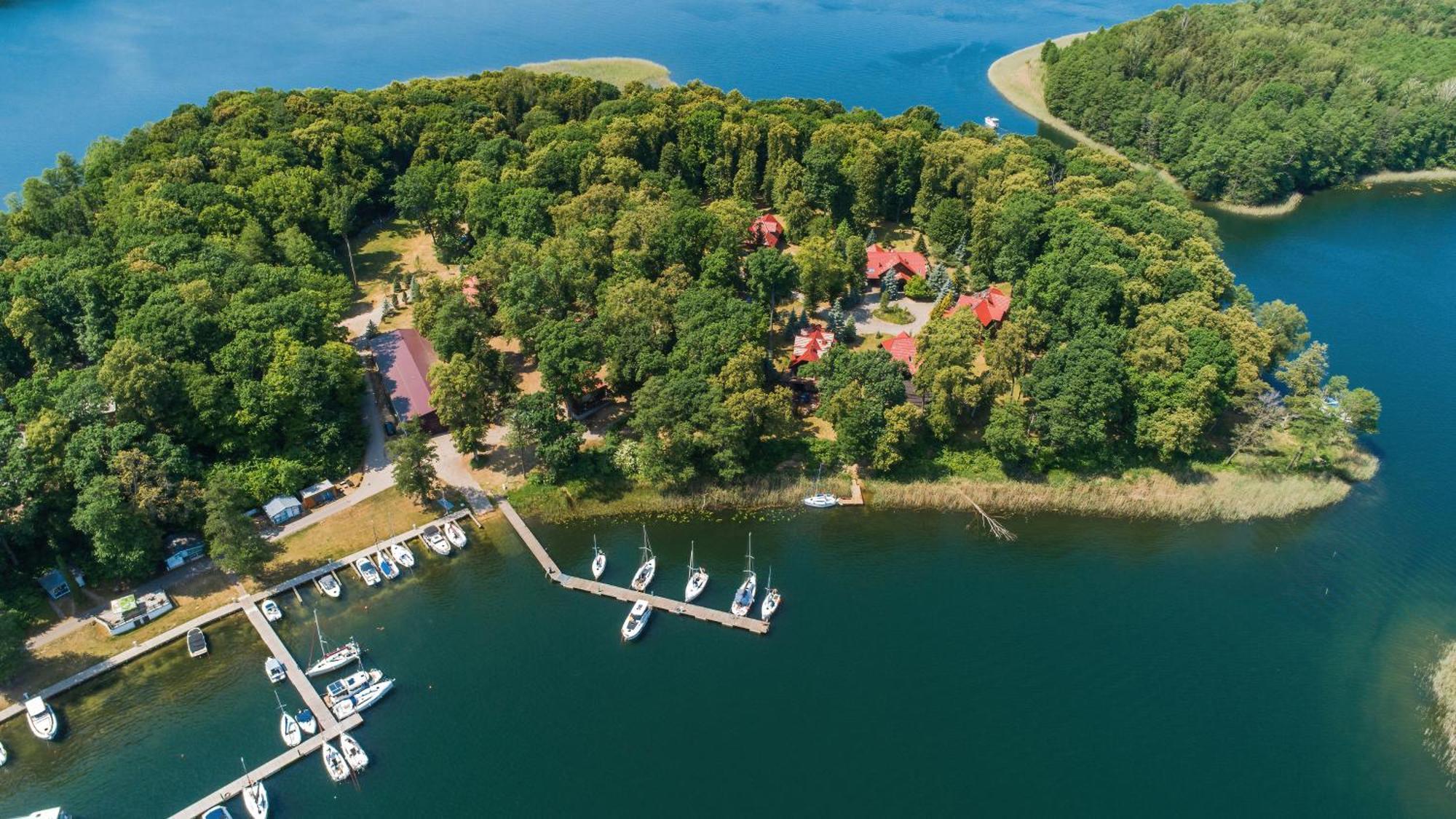 Labedzi Ostrow Osrodek Wypoczynkowy Hotel Piekna Gora Kültér fotó